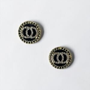 Double Round Circles Elegant Stud Earring